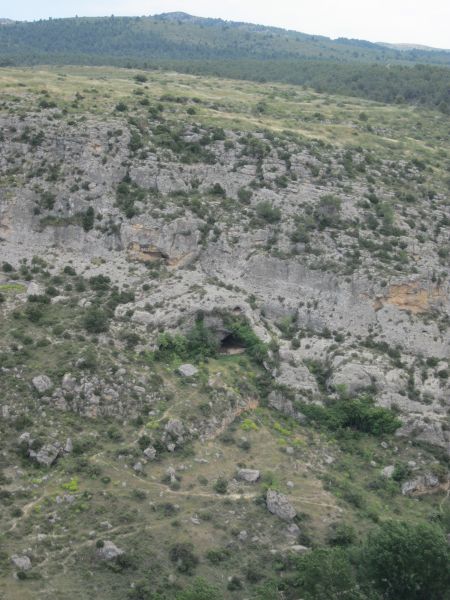 Location of Cueva Negra